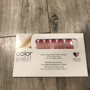 Color Street Nail Strips Nuclear Fuchsian